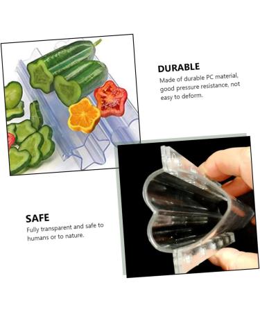 Mipcase 9 Pcs Vegetable Shaping Mold Moulds Fruit Growing Shaper Vegetable Molds Star Metal Rod Stereotypes - Buy Online on SooperMarket.com