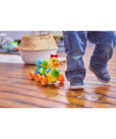 Tomy E4613 Baby Toy Duck Family - Colorful Pull-Up Toy with Sound Effect for Crawling & Running Infants - Ideal for Boys & Girls 10+ Months - Buy Online on SooperMarket.com