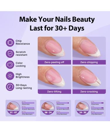 btartboxnails Nail Tips Builder Gel - Long Lasting 15ml with Portable Nail Lamp | 30+ Days French Protection Ideal for Nail Art & Extensions - Buy Online on SooperMarket.com