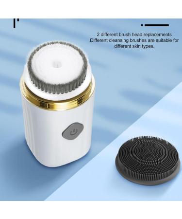 Electric Face Scrubber Exfoliation with Rotating Function 2 Speeds Waterproof Design Deep Cleansing and Exfoliation for Facial Care Perfect for Travel - Buy Online on SooperMarket.com