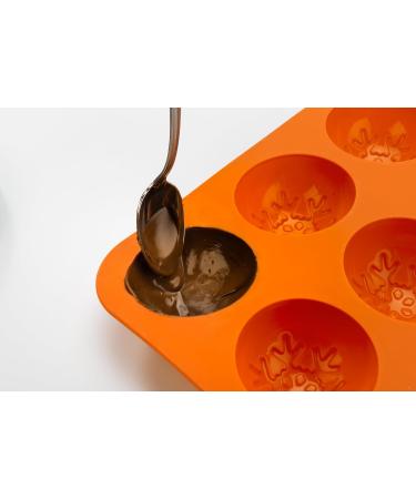 Mobi Hot Chocolate Cocoa Bombs Silicone Mold Skull for Making 3 "Bombs"  - Buy Online on SooperMarket.com