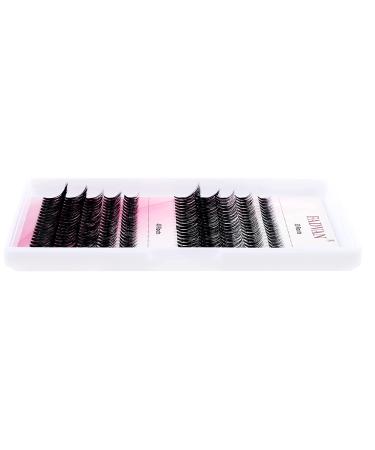 DIY Eyelash Extensions - 200pcs D Curl Mixed Tray (8-16mm) | Reusable & Natural Flare Lashes - Buy Online on SooperMarket.com