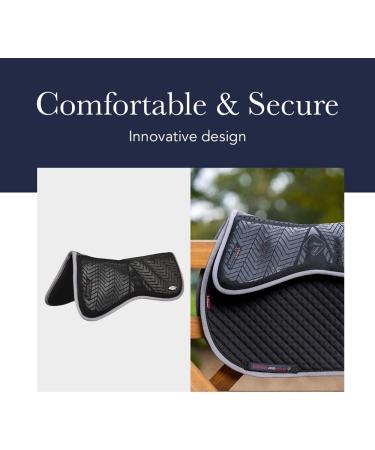 LeMieux Wither Free Half Saddle Pad - Black, Large - Equestrian Riding Equipment - Buy Online on SooperMarket.com