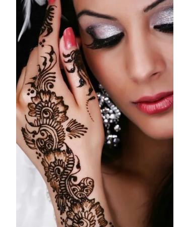 Buy Golecha Kaveri Chhela's 100% Natural Henna Cones | Red-Brown No PPD - 6pcs for International Shipping - Buy Online on SooperMarket.com