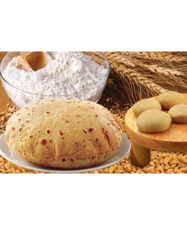 Pillsbury Chakki Fresh Atta | 100% Pure and Natural | Full of Fibre | Make Rotis & Chappatis | Traditional Indian Flour | Nutritious | Healthy | Vegetarian | 5 KG Bag (Pack of 2) - Buy Online on SooperMarket.com
