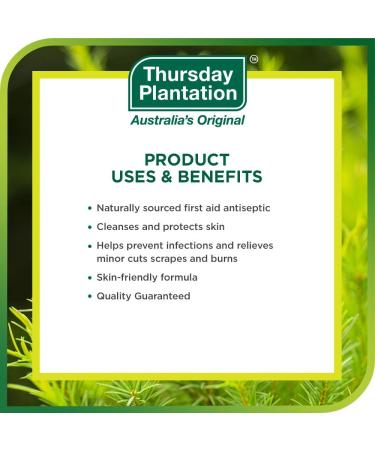Thursday Plantation Tea Tree Oil 1.7 fl oz - 100% Natural Cleansing and Purifying Oil - Buy Online on SooperMarket.com