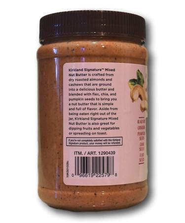 Kirkland Signature Mixed Nut Butter - Nutritious Spread with Almonds, Cashews, and Pecans - Buy Online on SooperMarket.com