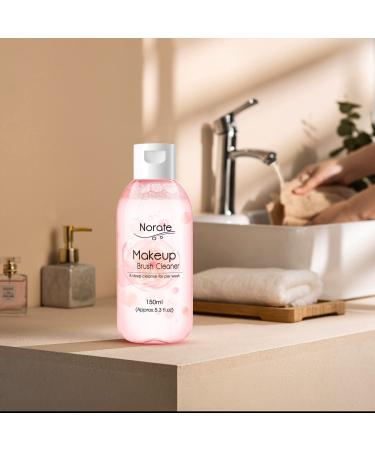 Norate Makeup Brush Cleaner - Deep Clean Solution for Brushes Sponges & Puffs | Cruelty-Free & Gentle Formula - 5.3 FL.OZ - Buy Online on SooperMarket.com