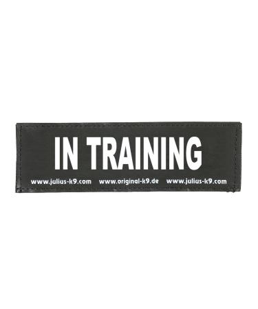 Interchangeable Patches 1 pair IN TRAINING Size: Small Black