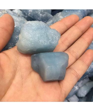 Crystal Natural raw Aquamarine Quartz Crystal Rough Rock Gemstone Natural Gemstones and Minerals Suitable for Home Office Decoration FZUGEDRLI - Buy Online on SooperMarket.com