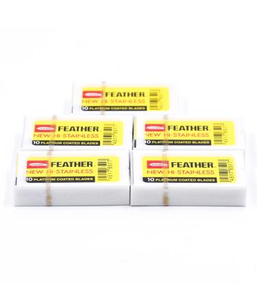 Feather Double Edge Blades 50 Count Basic