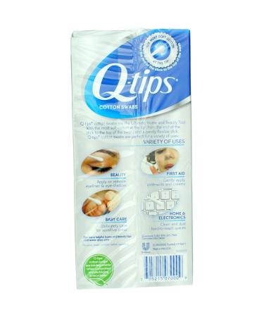 Q-tips Cotton Swabs 170 ct - Pack of 1, Gentle and Versatile Cleaning Tool - Buy Online on SooperMarket.com