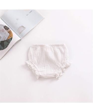 AYIYO Unisex Toddler Diaper Cover - Linen Bloomer Shorts 2Pcs for Newborn Boys Girls 2-3 Years - Black+White - Buy Online on SooperMarket.com