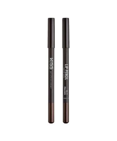 kiss new york Professional Slim Lip Pencil - Creamy Soft Lip Liner in Chocolate - Buy Online on SooperMarket.com