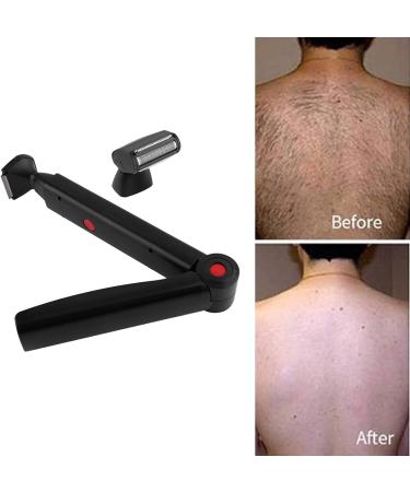 Predolo Long Handle Foldable Back Hair Shaver - Painless Hair Removal Groomer for Effortless Grooming | International Shipping Available - Buy Online on SooperMarket.com