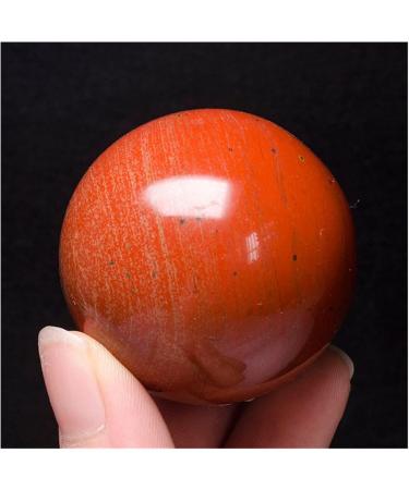 Natural Crystal Rough Ornament 1pc Natural Crystal Spheres Stone Decorations Arts Crafts Red Jasper Ball for Fengshuifor Fengshui Decoration Gift Decoration (Color : 1pc 45mm) - Buy Online on SooperMarket.com