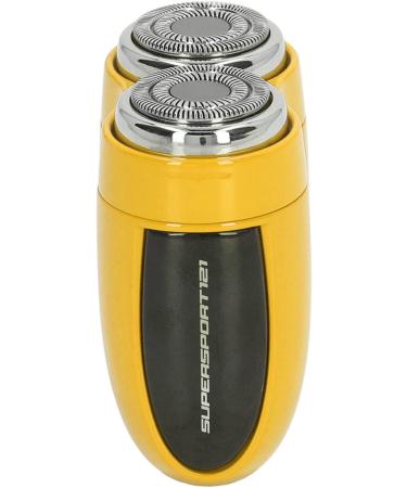 Mini Electric Beard Trimmer - IPX7 Waterproof Type C Charging Dual Use for Travel - Small Shaver in Yellow - Buy Online on SooperMarket.com