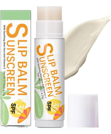 Sunscreen Lip Balm | Hydrating Lip Sunblock for Protects - Lip Sunscreen Travel Size Sunscreen for LipsProtects Soothes Moisturizes Lip Care Pekmar #3 Watermelon Flavor - Buy Online on SooperMarket.com