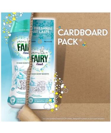 Fairy Fresh in Wash Scent Booster Beads Almond Milk & Manuka Honey Scent 6Pk 6 x 176gr + Our Gift for You: 2 x Organza Bag Size: 9x7x0.1cm - Buy Online on SooperMarket.com