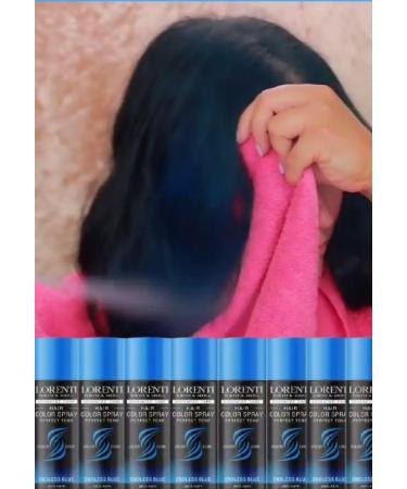 Lorenti Hair Color Spray | Temp Perfect Tone | Anti-Fade Colour Protection | Silver 150 ml - Buy Online on SooperMarket.com