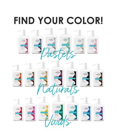 Keracolor Clenditioner Hair Dye - Teal Semi Permanent Color Depositing Conditioner (12 Fl Oz) - Buy Online on SooperMarket.com