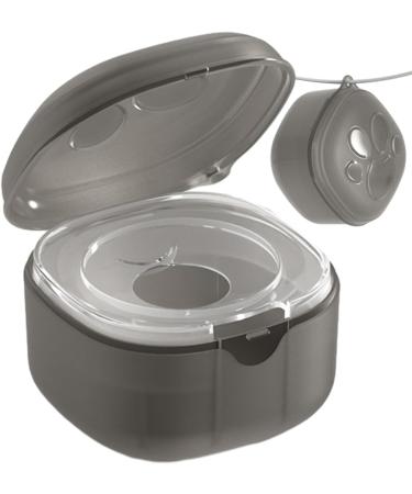 Kirdume Pacifier Organizer Box Stylish & Easy to Clean Dust-Proof Holder for Travel - Gray - Buy Online on SooperMarket.com