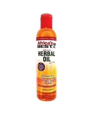 Africa's Best Ultimate Herbal Oil 8 Ounce (235ml)
