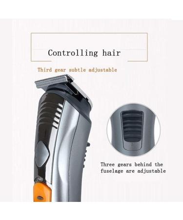 Professional Cordless Hair Clippers for Men | Hair Cutting Kit with 3 Guide Combs | Easy to Use & Maintain | Ideal for Barbers & Stylists - Buy Online on SooperMarket.com