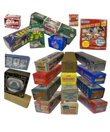 Three Assorted Vintage Baseball Card Sets