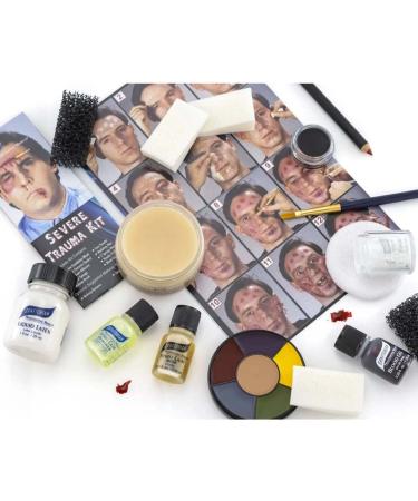 Graftobian Deluxe Severe Trauma Special FX Makeup Kit | Ultimate Horror Makeup for International Shipping - Buy Online on SooperMarket.com