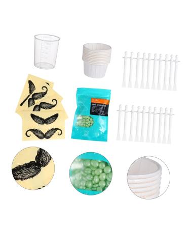 Frcolor Nose Hair Removal Set Wax Sticks Strips & Trimmer for Smooth Results | Ideal for Eyebrow & Nose Waxing - Buy Online on SooperMarket.com
