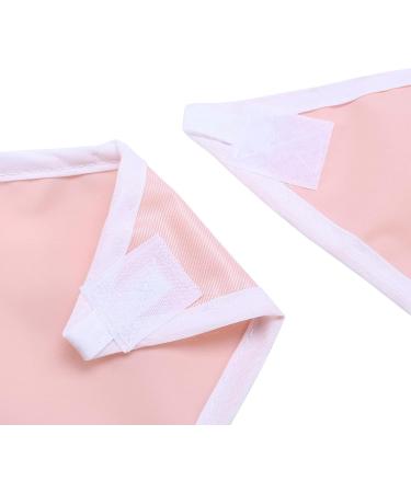 Adult Bibs Waterproof Adult Elder Mealtime Bib Clothes Clothing Protector Dining Aid a Perfect Item for the Adult and the Elder Who Lack Ability to Have Meal Reusable(Orange pink) - Buy Online on SooperMarket.com