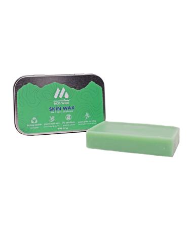 mountainFLOW eco-wax Skin Wax (Rub-On), Plant-Based + Biodegradable, Prevents Icing, Great Glide