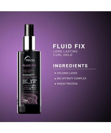 TRUSS Fluid Fix Curl Defining Spray - Long-lasting Hold & Heat Protectant for Defined Volume & Curls - Buy Online on SooperMarket.com