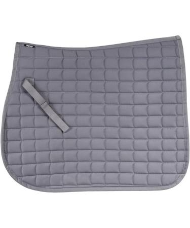 Horze Bristol All Purpose Saddle Pad - Grey | Horse Riding Accessories - Buy Online on SooperMarket.com