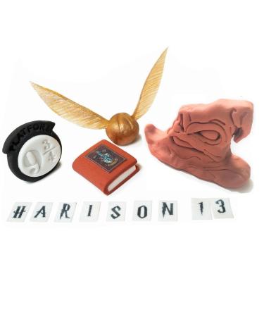 Harry Potter Cake Toppers Edible Icing Personalised Birthday Decorations