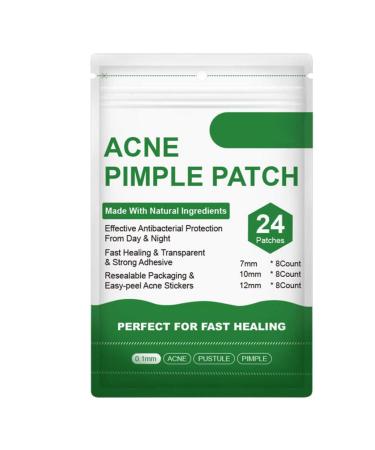 Acne Healing Patch Acne Absorbing Cover Invisible Skin Acne Treatment Stickers for Facial 24Patches acne treatment