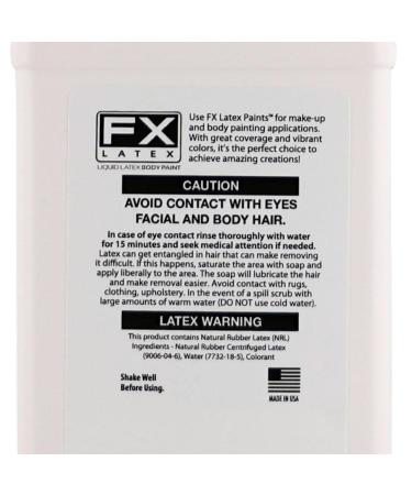 Liquid Latex Fashions | Ammonia Free Metallic Gold Face Paint for Kids & Adults | 16 oz - Perfect for Artwork School Plays Cosplays & Concerts - Buy Online on SooperMarket.com