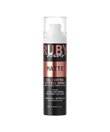Ruby Kisses Setting Spray - Ultra-fine mist  Sets makeup  Long-Lasting Formula for a Flawless Finish (Matte)