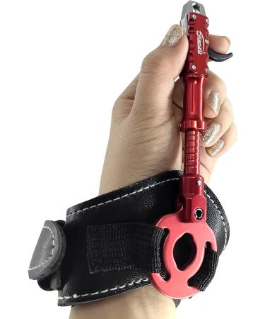 Xxiaojun Adjustable Wristband Index Finger Release Composite Bow - Red - Buy Online on SooperMarket.com