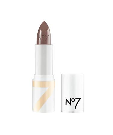 No7 Age Defying Lipstick in Caramel Silk - Hydrating Anti-Aging Makeup with Hyaluronic Acid for Plumper Younger Looking Lips (3.5g) - Buy Online on SooperMarket.com