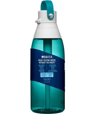Brita 36oz Plastic Water Filter Bottle - Sea Glass - 1 Count - Buy Online on SooperMarket.com
