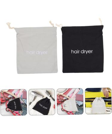 Gogogmee 2pcs Hair Dryer Storage Bag Hair Dryers Travel Hairdryer Creative Storage Bag Drawstring Bag Outdoor - Buy Online on SooperMarket.com