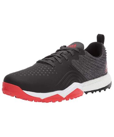 adidas Men's Adipower 4orged S Golf Shoe 11 Core Black/Red/Ftwr White