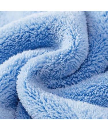 Hooded Baby Towel - Ultra Soft, Absorbent Beach/Bath Towel 70x140 cm (Blue) - Buy Online on SooperMarket.com