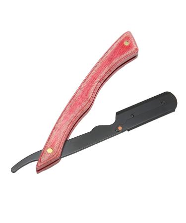 Professional razor with a straight edge manual beard cutter frame metal light foldable clip-on-barschneider blade frame