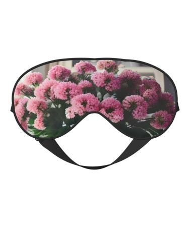 Beauty Flowers Soft Sleep Eye Mask Female Breathable Eye Patch Perfect for Travel and Relaxation