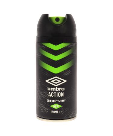 Umbro Action Deodorant Body Spray Deodorant Spray Unisex 5 oz
