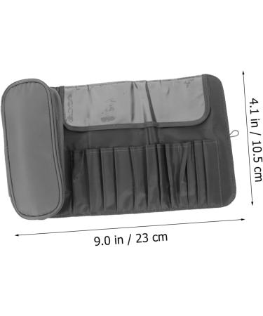 NOLITOY Makeup Brush Bag - Miss Cloth Toolbox in Major Grey (23x10cm) | International Shipping Available - Buy Online on SooperMarket.com