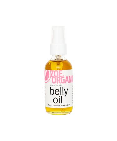 Zoe Organics - Belly Oil Blend of Organic Nutrient-Rich Oils that Supports Skin as it Stretches During Pregnancy Rejuvenates Skin Postpartum with Stretch Marks and Scarring (2 Ounces)